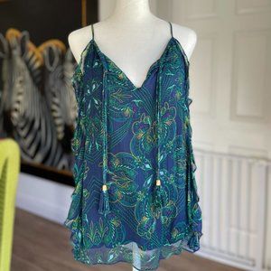 Ella Moss Silk Floral Tank Top